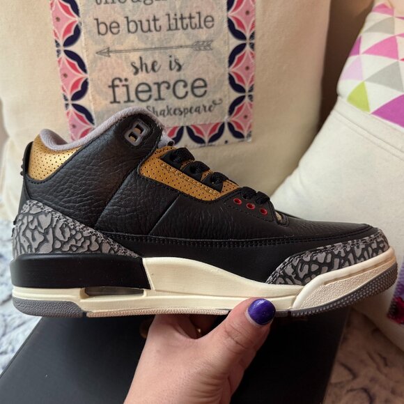 NIB Womens Nike Air Jordan 3 Retro - Size 6 (4.5 Y) - Picture 11 of 15